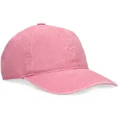 Manfield Roséfarbene Kappe mit Herz in Washed-Optik | Größe Onesize