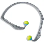Uvex Bügelgehörschutz x-fold, SNR 23 dB, EN 352-1, faltbar, ergonomisch, grau-blau-neonlime, 5 Stück