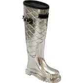 FineBuy Schirmständer FB116700 Aluminium Silber