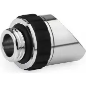 Alphacool Apex Grip adapter 45° OT/IT G1/4 rotatable chrome