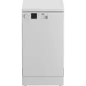Beko DVS05024W, Freistehend, Single (45 cm breit), Weiß, Drehregler, LED, kalt, Heiß