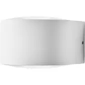 Loom Design Frey LED-Wandleuchte IP65 2x6W weiß, weiß / opal, Aluminium, Modern, Wandleuchte, Wandlampe Bad