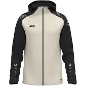 Jako Kapuzenjacke Sonic - off white/schwarz, Größe:140