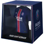 Fancollex Mini Sammelfigur im PSG T-Shirt Design, 9,5 cm hoch, 9,1 cm breit