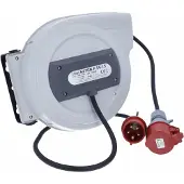 As Schwabe Automatik CEE Kabeltrommel 10m Kabelaufroller Verlängerung H07RN-F 5G1.5 IP44