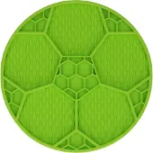 Eat Slow Live Longer Lick Mat Voetbal Groen