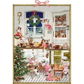Coppenrath Verlag Zettel-Adventskalender - Nostalgische Weihnachtsbäckerei