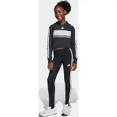 Adidas Trainingsanzug "SEASONAL ESSENTIALS TIBERIO 3-STREIFEN KIDS LEGGINGS-SET" 2 Stk.