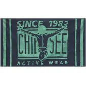 Chiemsee Handtuch mit Jacquard Logo Artwork