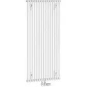 Kermi Design-Heizkörper „Pio“ einlagig 48,4 × 160 cm in Weiß Soft (RAL 9016, matt)