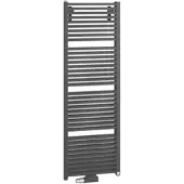 Kermi Design-Heizkörper „Duett“ 63,4 × 179,6 cm in Graphit Metallic