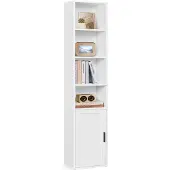 Vasagle CUSTOS Kollektion Regal mit 6 Ebenen wolkenweiß LBC401W01