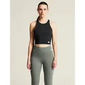 Craft Collective Cropped Singlet Women black (999000) XL