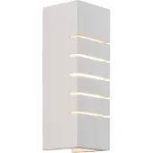 Nordlux Lancio Square Wandleuchte White - , Lancio Square, dimmbar, Weiß, für Flurbereich, Gips / Ton