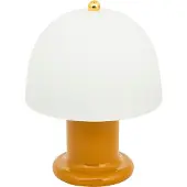 Atmosphera createur d'interieur - Led-tischlampe rick gelb h21cm