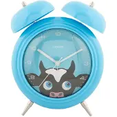 Karlsson - Wecker Peekaboo Cow - Blau - 15.2x6.5x18.2cm