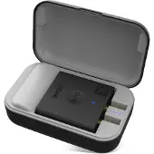 InLine Flugzeug Bluetooth Audio Transmitter Sender, BT 5.0, aptX HD/LL, 180 mAh, 38 mm, 50 mm, 13 mm, 21 g, 188 g