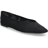 Calvin Klein Ballerinas Square Ballerina Aop Mesh HW0HW02937 Schwarz 36