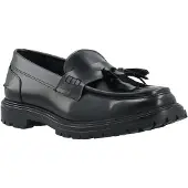 Bianco Lederhalbschuhe in Black | Gr.: 43