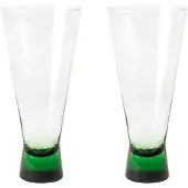 Broste Copenhagen Konus Cocktailgläser 25cl grün 6er-Set