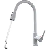 OEM Küchenarmatur, ausziehbare Sprühfunktion, zeitgemäßes Design, CF04043WHWM Weiß