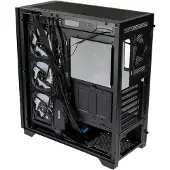 Kolink Unity Peak ARGB, Midi Tower, PC, Schwarz, ATX, micro ATX, Mini-ITX, Acrylnitril-Butadien-Styrol (ABS), Stahl, Gehärtetes Glas, Gaming