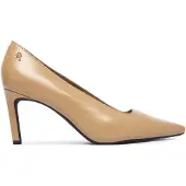 Tommy Hilfiger High Heels Squared Toe High Heel Lth Pump FW0FW09510 Hellbraun 37