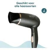 Camry CR 2261 Haartrockner Metallgrau Gold 1400 W