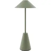 Globen Lighting Cannes PORTABLE Außentischlampe, grün IP54 - , Cannes, dimmbar, Grün, für Terrasse, Kunststoff, Design