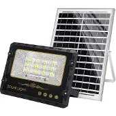 Avizar , LED Solarstrahler außen 9000K mit Automatik Sensor, Schwarz