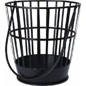 Nampook Feuerkorb, Metall, 38x38 cm, schwarz