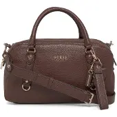GUESS Damen Umhängetaschen Marsha Box Satchel - Bruin - Größe ONESIZE