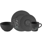 Villeroy & Boch Disney, 1 Person(en), Porzellan, Schwarz, 15,4 cm, Rund, 21,7 cm