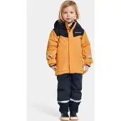 Didriksons Skare Skianzug, Fire Yellow, 80