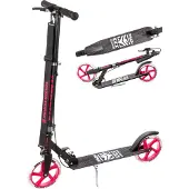 Raven Roller CityrollerRaven Straight Black/Pink 200mm mit Handbremse