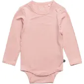 Minymo Body l/ä - Bambus - Rosa - - 68 - Body L/Ä