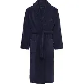 Ralph Lauren für Herren. 714899683009 Marineblauer Schalkragen Fleece-Morgenmantel (S-M), Heimtextilien, Baumwolle