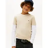 Tommy Hilfiger T-Shirt KB0KB06879 Beige Regular Fit