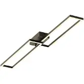 TINT Smart Home Deckenlampe Ciso, dimmbar, schwarz, für Wohn- / Esszimmer, Metall, Modern, Smart Home Deckenlampe
