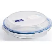 ARC Vorratsdose aus Glas 0,75l Pure Box EUROHOME – aus Glas und Kunststoff, 22,9x22,9x6,1cm – für alle Lebensmittel