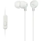 Sony MDR-EX15AP, Stereophonisch, 3,5 mm (1/8"), Omni, im Ohr, Weiß, verkabelt