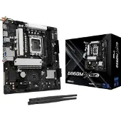 Asrock B860M-X WiFi, Intel, LGA 1851 (Socket V1), Intel Core Ultra (Series 2), DDR5-SDRAM, 128 GB, DIMM