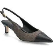 Michael Kors Pumps Amara Toe Cap Sling 40S6AMMP1B Braun