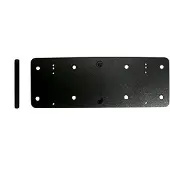 Markenlos Montageplatte Schwarz, Modellnummer 213053, Abmessungen 1 x 1 x 1 cm, Gewicht 52 Gramm