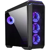 Chieftec Stallion III, Midi Tower, PC, Schwarz, ATX, micro ATX, Mini-ITX, Gaming, Blau, Grün, Rot