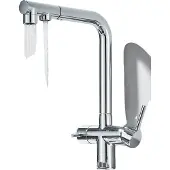 OEM Reiniger Küchenarmatur, Ausziehbare Sprühdüse, Duale Bedienung, Chrome A