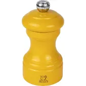 Peugeot Saveurs Bistrorama Salzmühle Z 10 cm Safrangelb lackiertes Holz