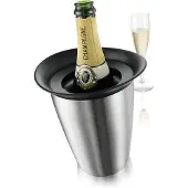 VacuVin Champagnerkühler Elegant Vacu Vin Edelstahl