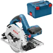 Bosch Handkreissäge GKS 55+ GCE inkl. L-Boxx 0601682101 165mm Sägeblatt