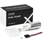 RIDEX 458F0009 Benzin Elektrisch Kraftstoffpumpe für OPEL Corsa C Schrägheck (X01) im Kraftstofftank 90l/h 100l/h 12V